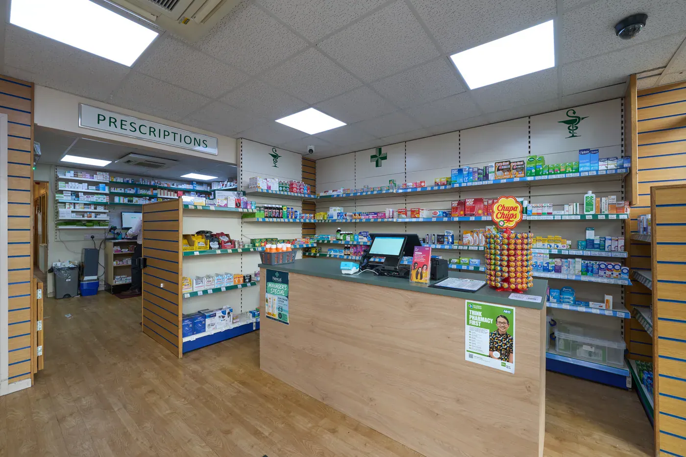Inside Horfield Pharmacy
